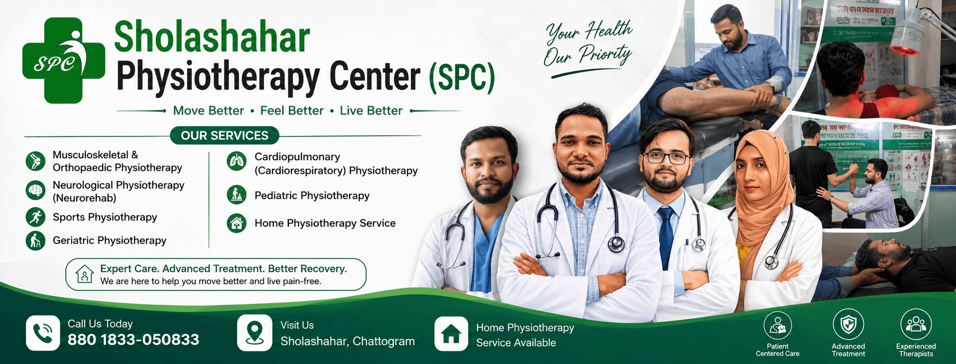 Physiotherapy in Chittagong: Conditions We Treat and What to Expect at SPC
